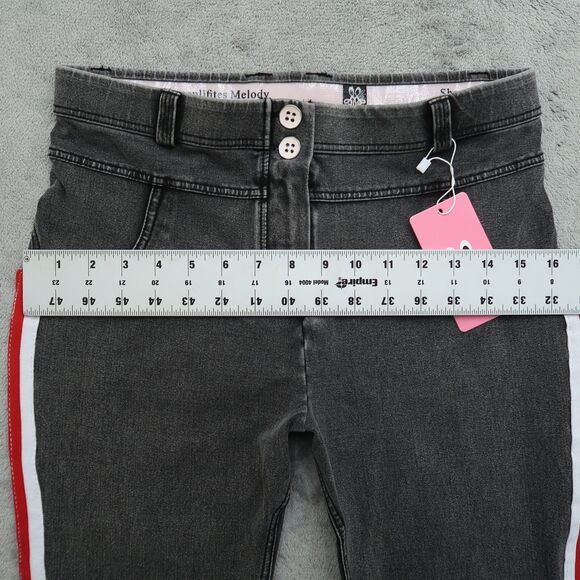 Shascullfites Melody Jeans Girls XXL Mid-Rise Flare Stretch Denim 31" Inseam - Picture 4 of 15